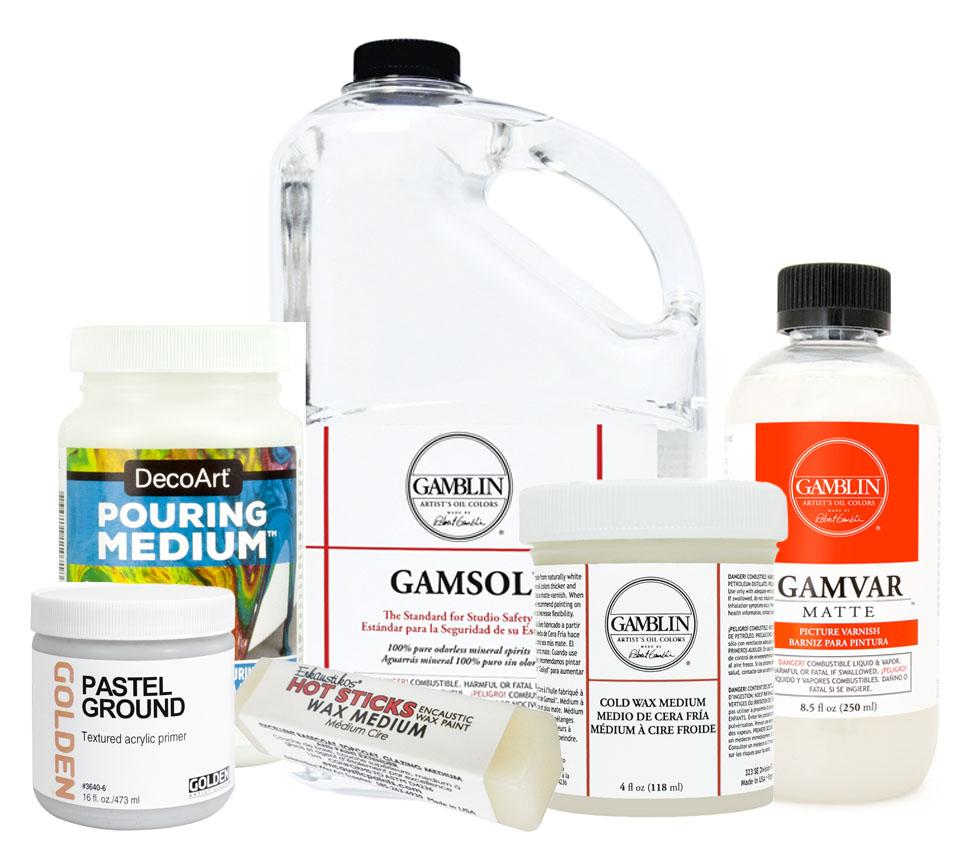 gamsol odorless paint thinner for oil painting
