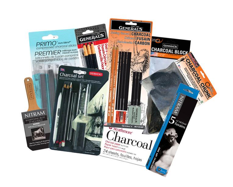 General's Compressed Charcoal Class Pack