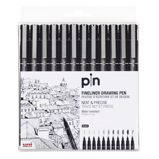 Uni Pin Fineliner Sets
