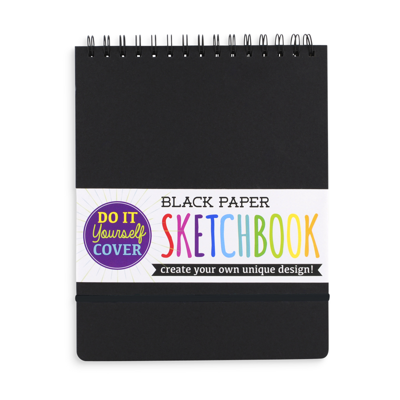 Ooly Black DIY Cover Sketchbook - Large