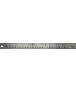 Pro Art Flexible Stainless Steel Ruler with Cork Backing 18"