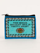 Blue Q Senior Discount coin purse