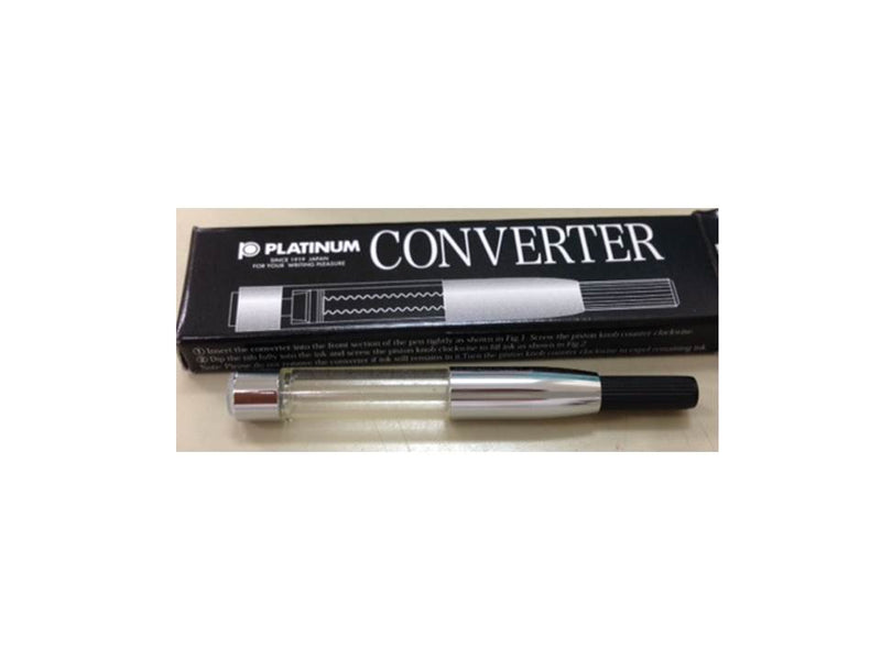 Platinum Fountain Pen Converter Silver