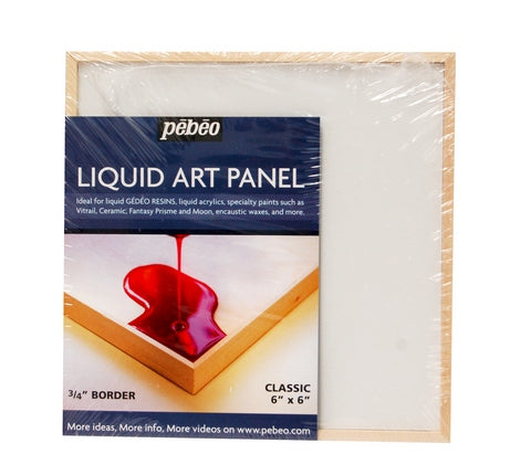 Pebeo Liquid Art Panel 6x6 – Nevada Fine Arts