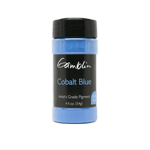 Gamblin Artist's Grade Pigment Cobalt Blue 4oz Bottle