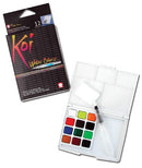 Sakura Koi Watercolors Pan Set Assorted 12pc - Nevada Fine Arts
