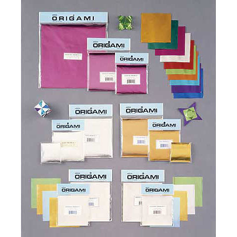 Origami Foil Assorted Colors w/ Instructions