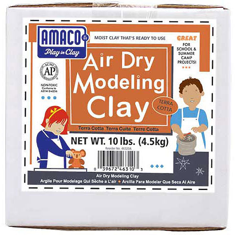 Das Air Hardening Clay, 1.1 lbs., TerraCotta 