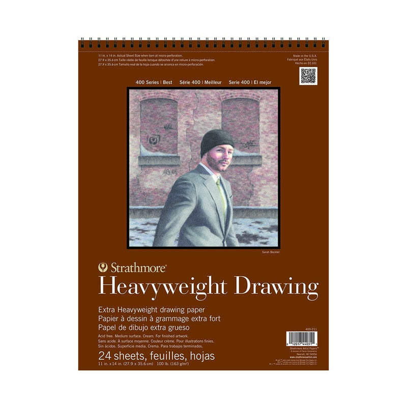 Strathmore 400 Series Heavyweight Drawing Paper Pad