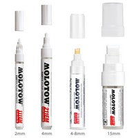 Molotow ONE4ALL Acrylic Paint Marker Dripstick Empty Marker 10mm