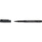 Faber-Castell PITT Artist Pen Calligraphy #199 Black with cap off