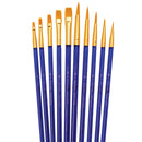 Royal Brush Super Value Golden Taklon 10 Brush Set