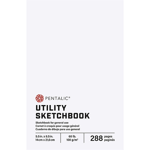 Pentalic Utility Sketchbook 5.5x8.5 – Nevada Fine Arts