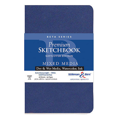 Stillman & Birn Beta Softcover Mixed Media Sketchbook 3.5X5.5 – Nevada Fine  Arts