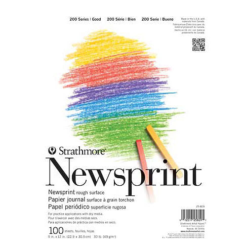 Strathmore 200 Series Newsprint 18x24 – Nevada Fine Arts