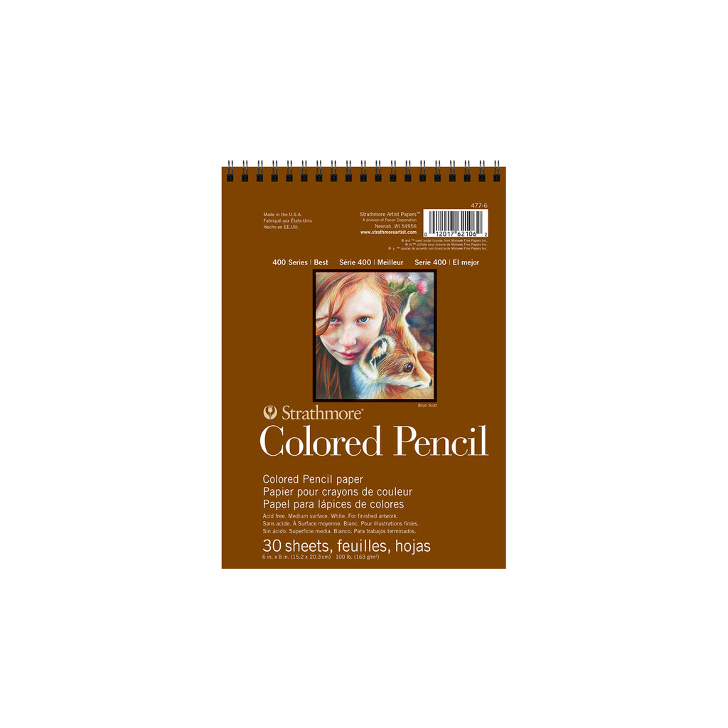 Strathmore 400 Series Colored Pencil Pad 18 in. x 24 in. 30 Sheets