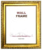 9115 - Solid Wood Gold Ornate Picture Frame : 11x14