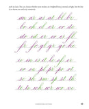 Copperplate Calligraphy from A to Z by Sarah Richardson