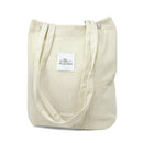Wrapables Carry Joy Corduroy Tote Bag, Handbag: Navy
