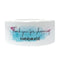 Wrapables 3" x 1" Small Business Thank You Stickers Roll: Blush (120 stickers)