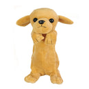 Wrapables Cute Puppy Pouch Plush Pencil Case: Gold Retriever