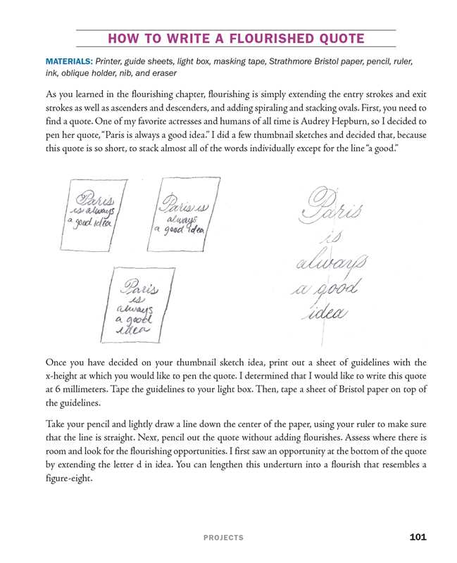 Copperplate Calligraphy from A to Z by Sarah Richardson
