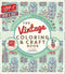 Vintage Coloring & Craft Book by Lisa Hughes
