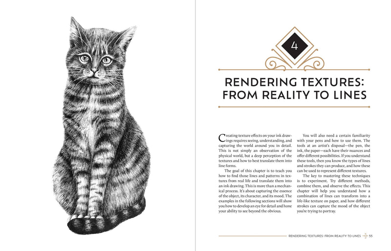 The Pen And Ink Drawing Guide: Print