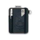 Leather Slim Sketch Wallet: Brown
