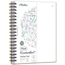 Ohuhu Heavyweight Bleedproof Double-Sided Marker Pad, Spiral-Bound