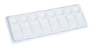 Jack Richeson PLASTIC PALETTE TRAY 8+8 WELL SLANT 4 X 12