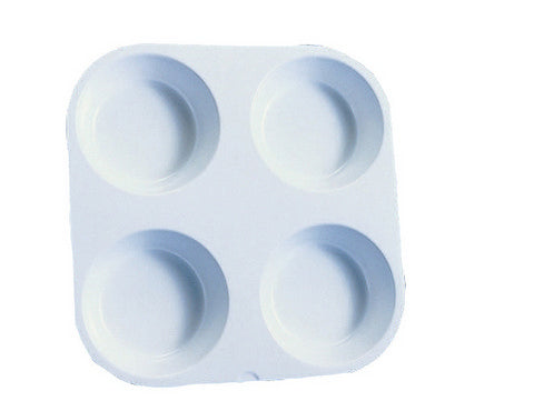 Jack Richeson Plastic Muffin Tray Palette 4 Well