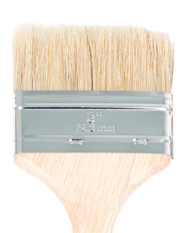 CCA Sales White Bristle Chip Brushes