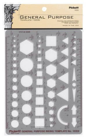 Chartpak General Purpose Template