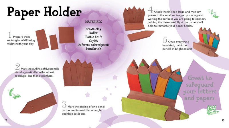 Clay: 5 Step Handicrafts for Kids