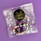 Wrapables 1.5" / 2" Thank You Stickers Roll: Pink & Gold 1.5 inch
