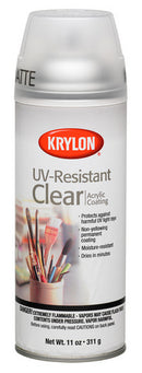 Krylon UV-Resistant Clear Matte 11OZ