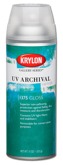 Krylon UV Archival Varnish Gloss Spray 11OZ
