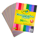 Crayola Construction Paper 96pc