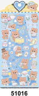 BEAR PARTY STICKERS