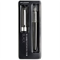 Platinum Plaisir Black Fine Nib Fountain Pen