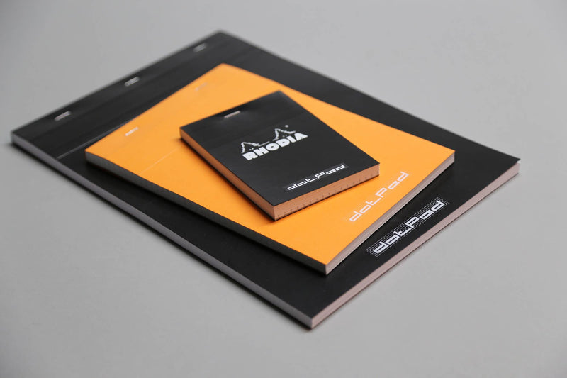Rhodia Classic Notepad  8.25 x 11.75: Orange BLANK / 8.25" x 11.75"
