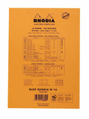 Rhodia Classic Notepad 6 x 8.25: Orange DOT / 6" x 8.25"