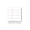 Rhodia Classic Notepad  8.25 x 11.75: Orange BLANK / 8.25" x 11.75"