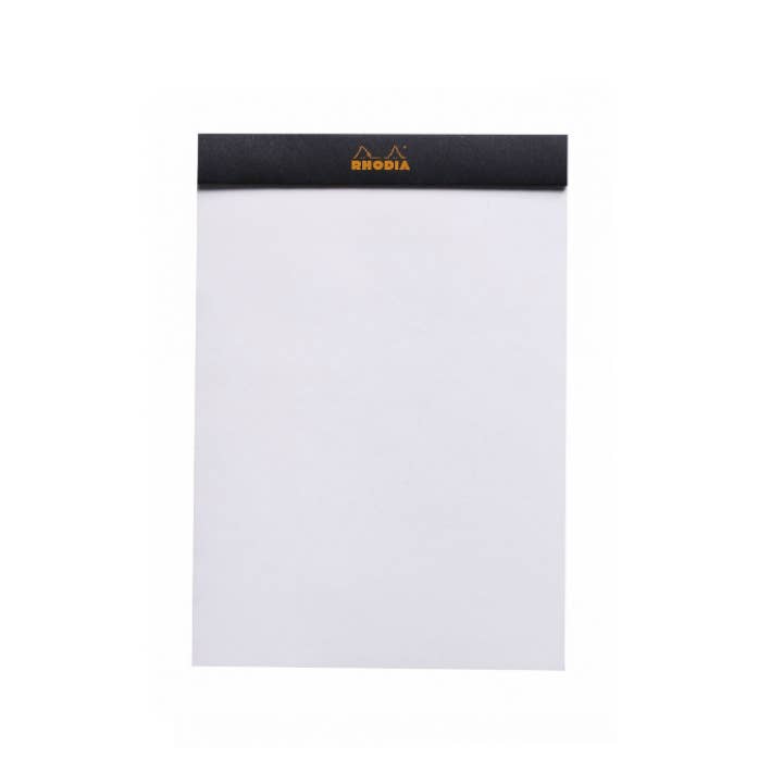 Rhodia Classic Notepad  8.25 x 11.75: Orange BLANK / 8.25" x 11.75"