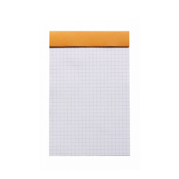 Rhodia Classic Notepad  8.25 x 11.75: Orange BLANK / 8.25" x 11.75"