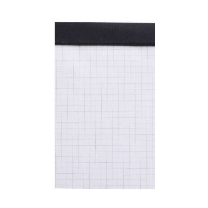 Rhodia Classic Notepad  8.25 x 11.75: Black GRAPH / 8.25" x 11.75"
