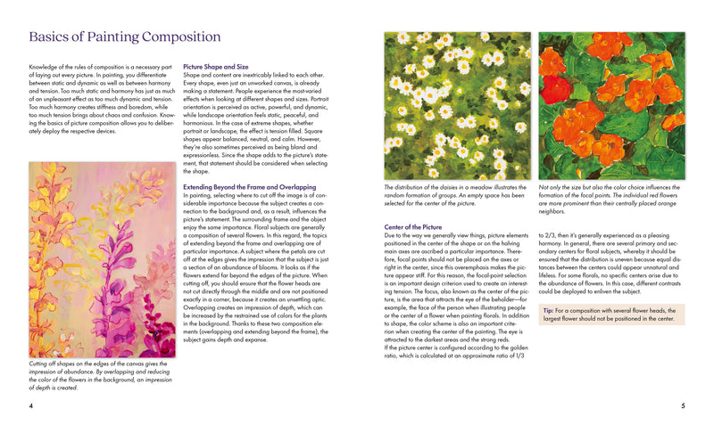 Fabulous Flowers with Acrylics