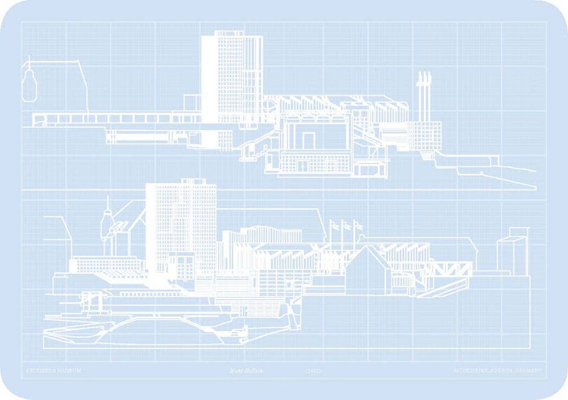 Blueprint Notebook: Architectural Masterpieces