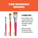 Mod Podge ® Firm Decoupage Brushes - 3-Piece